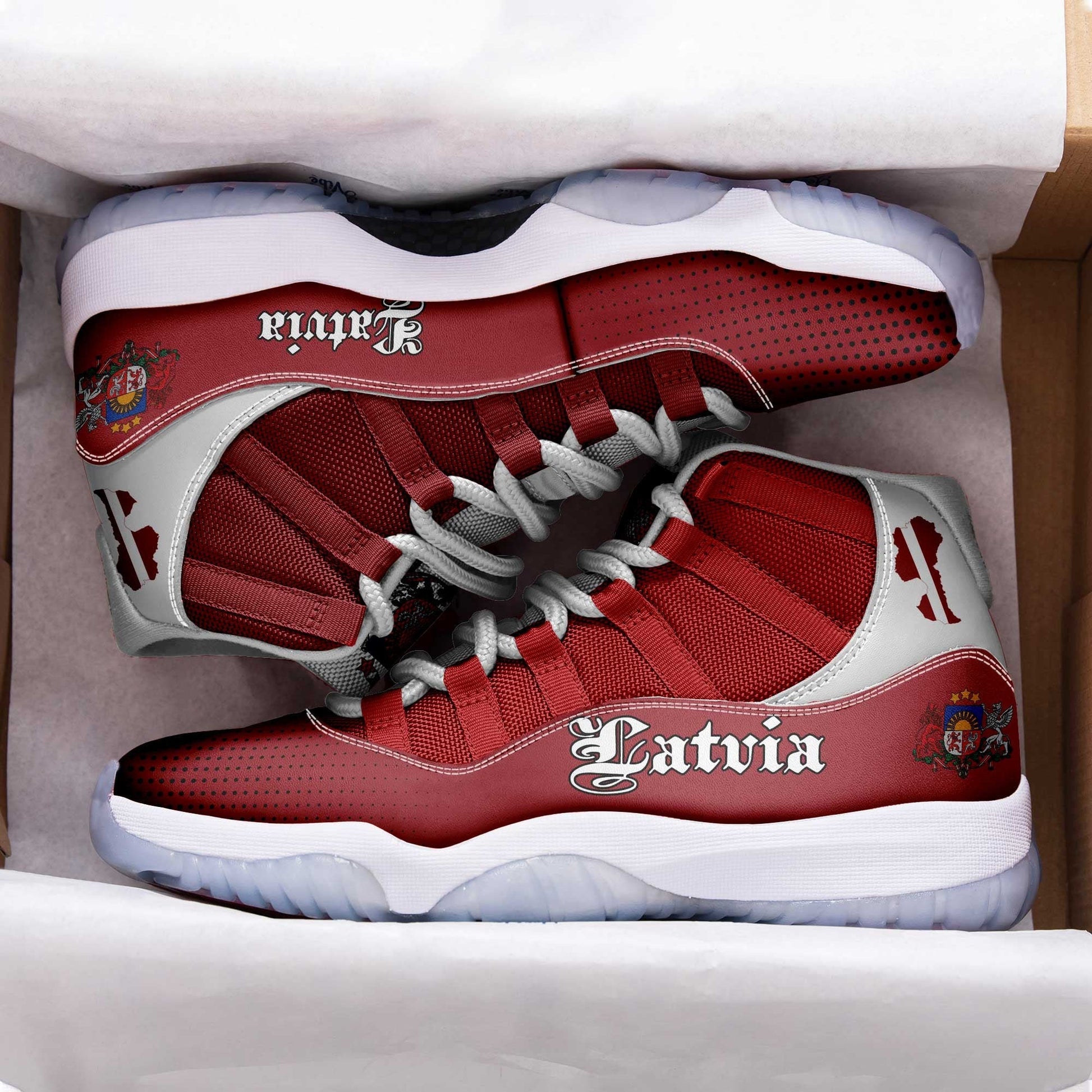 Wonder Print Shop Footwear - Latvia Sneakers RLT6