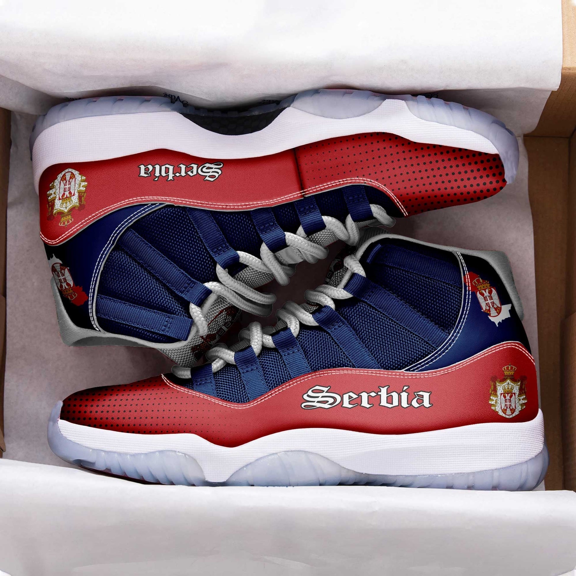 Wonder Print Shop Footwear - Serbia Sneakers RLT7