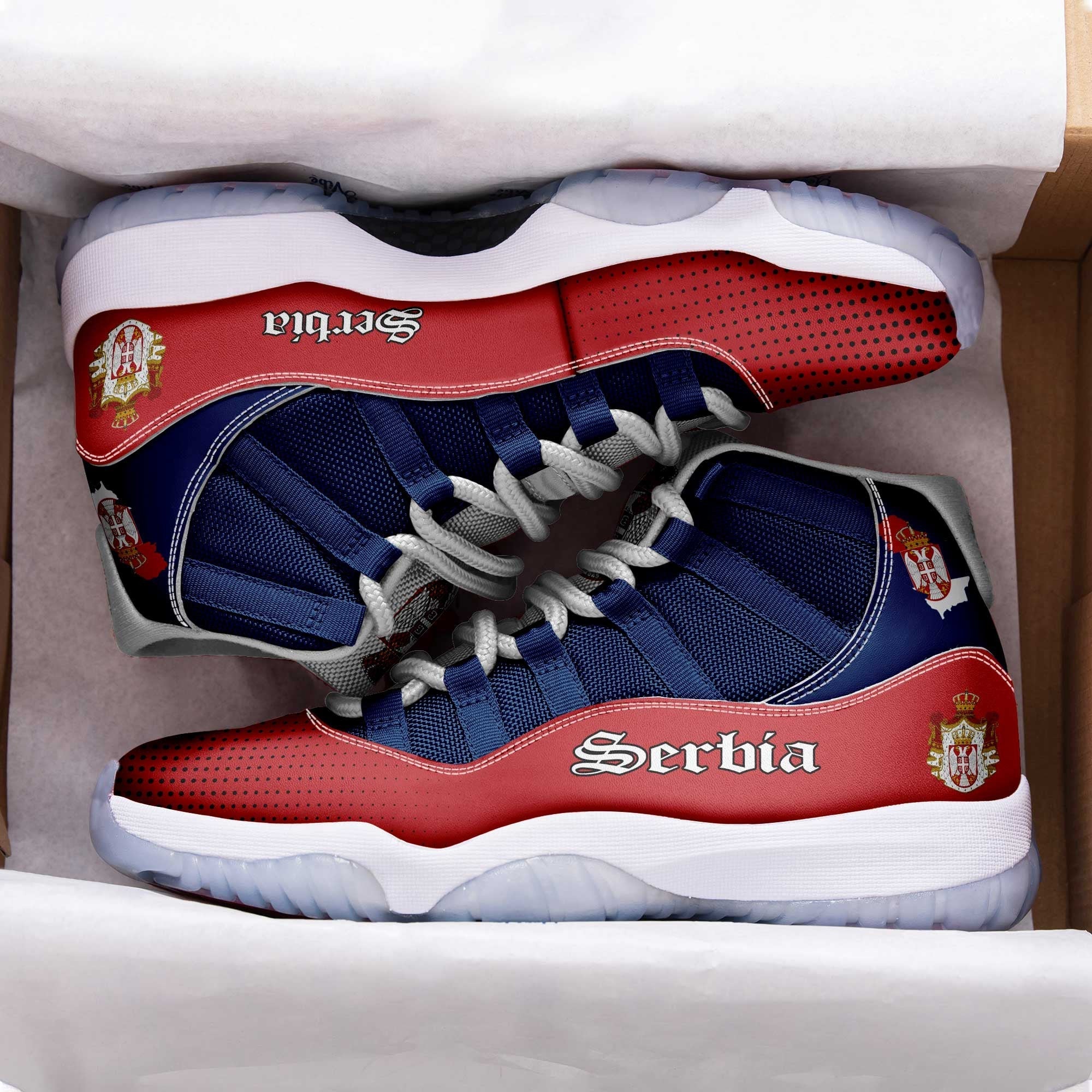 Wonder Print Shop Footwear - Serbia Sneakers RLT7