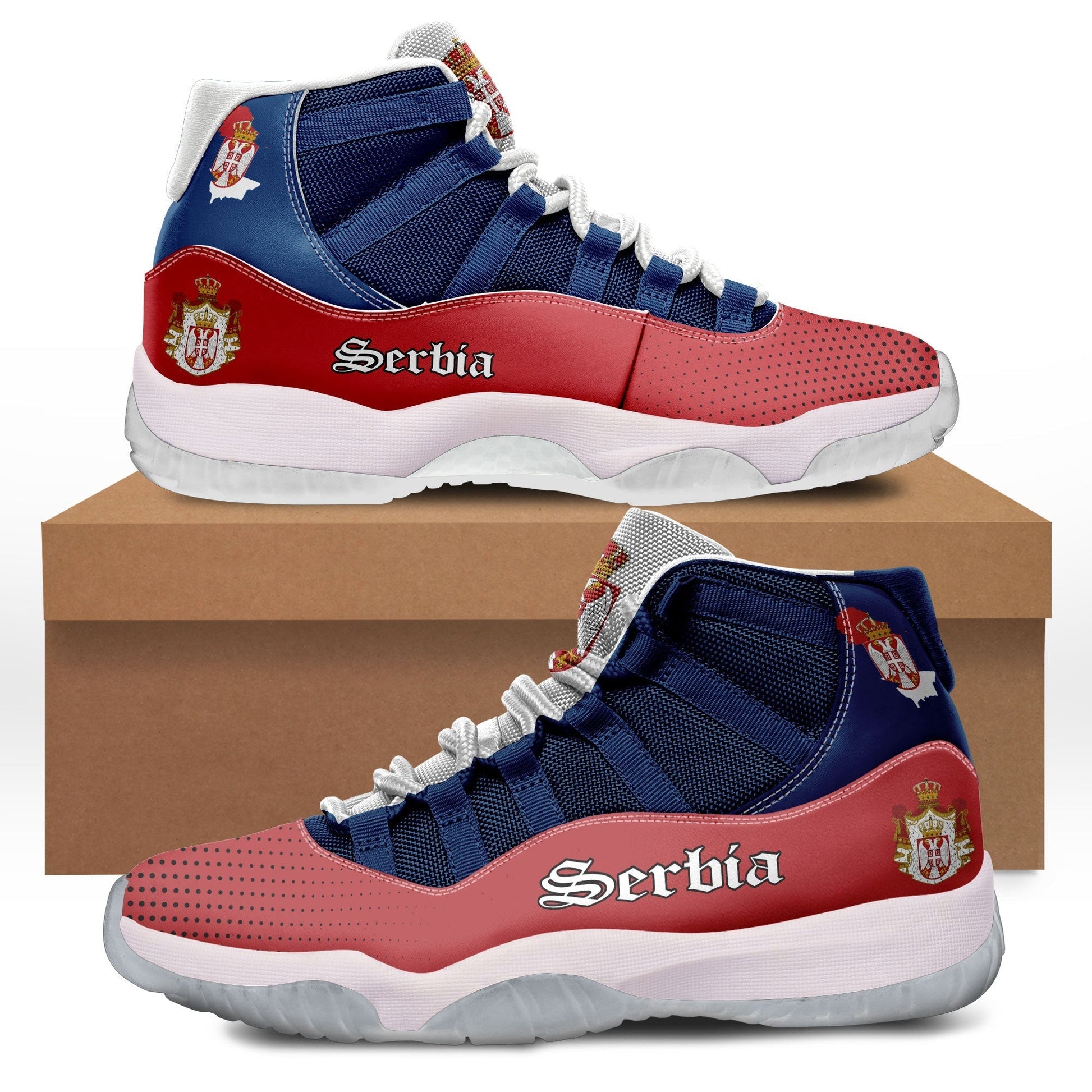 Wonder Print Shop Footwear - Serbia Sneakers RLT7