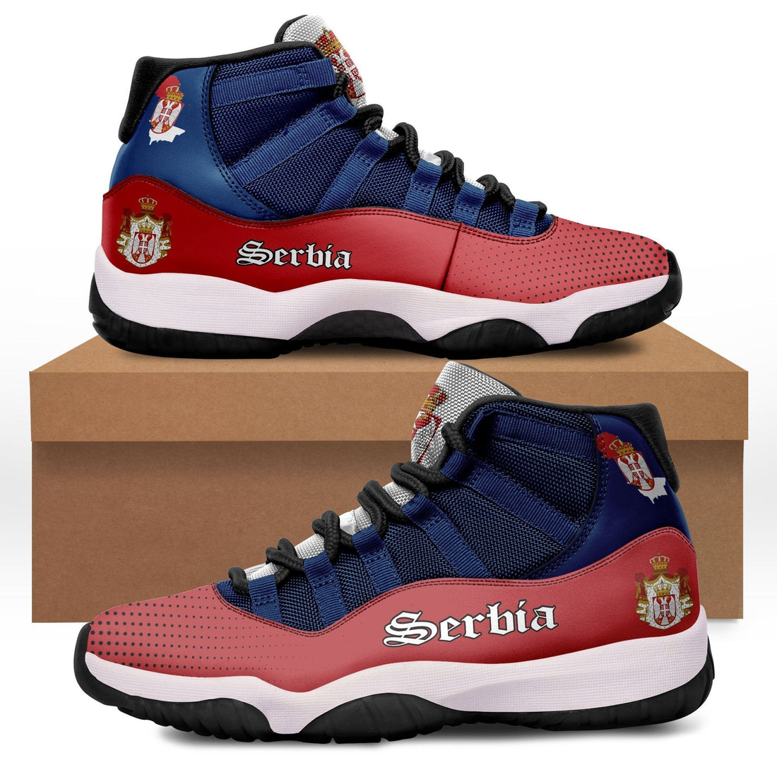 Wonder Print Shop Footwear - Serbia Sneakers RLT7