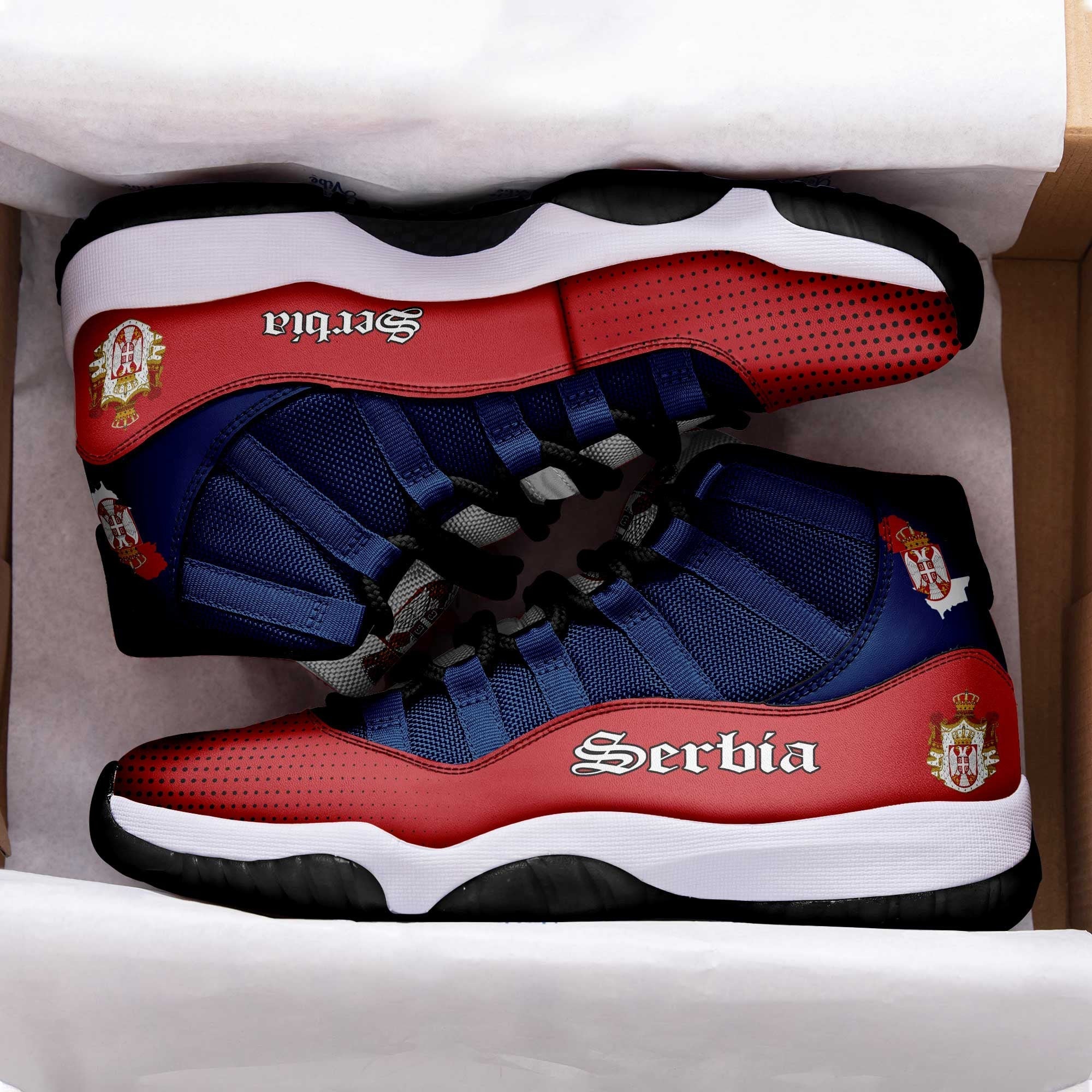 Wonder Print Shop Footwear - Serbia Sneakers RLT7