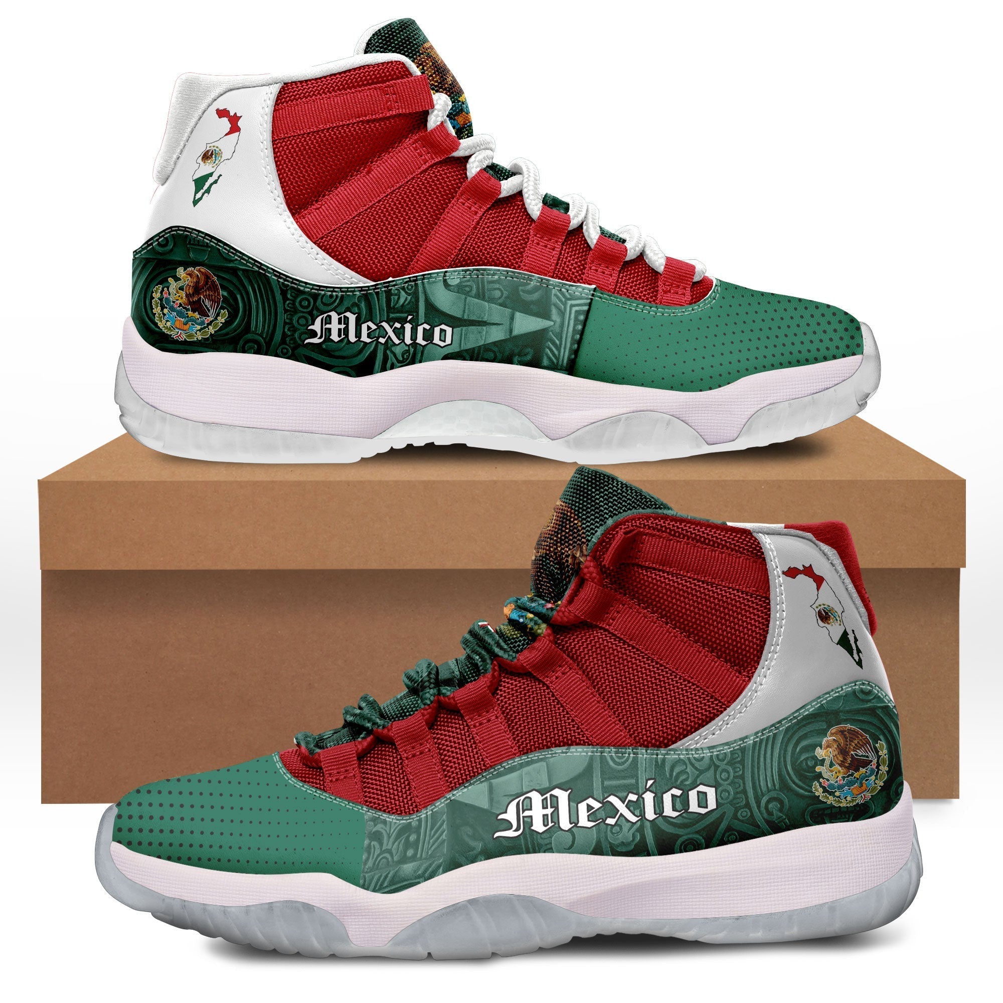 Wonder Print Shop Footwear - Mexico Sneakers RLT13