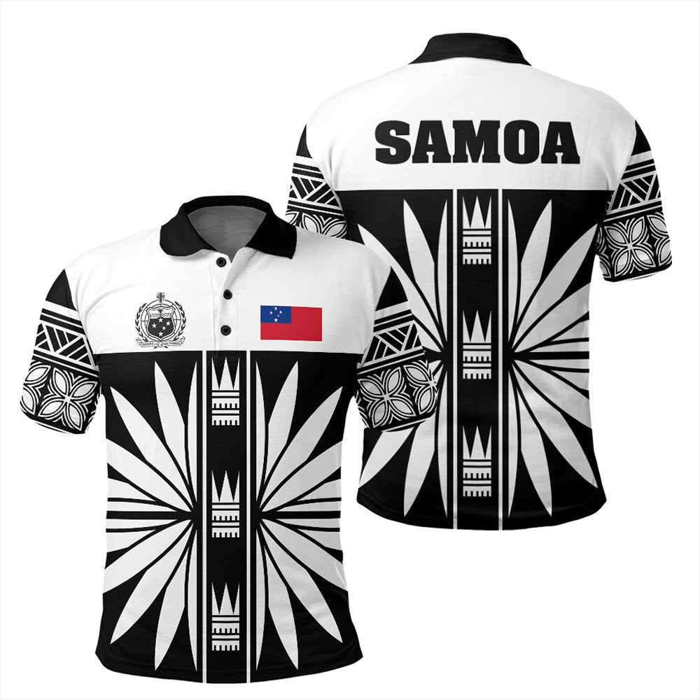 Samoa Polo Shirt Black Saturday LT10