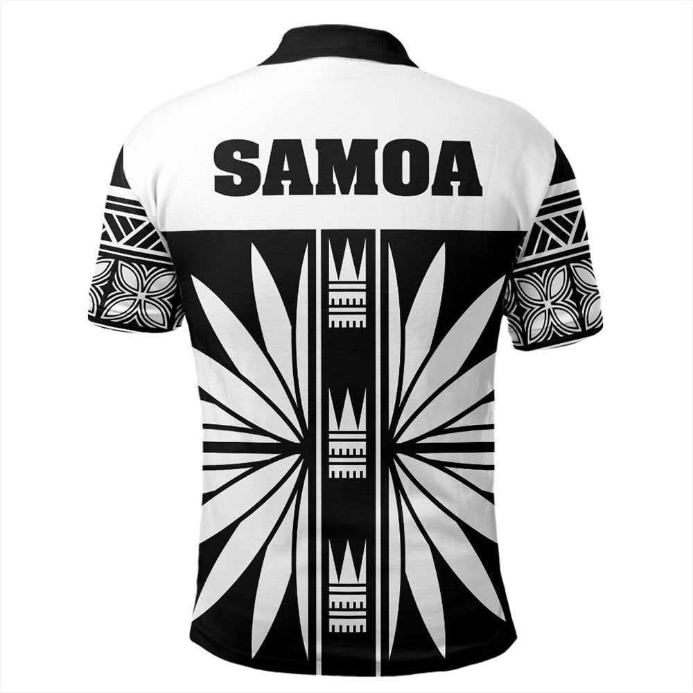 Samoa Polo Shirt Black Saturday LT10