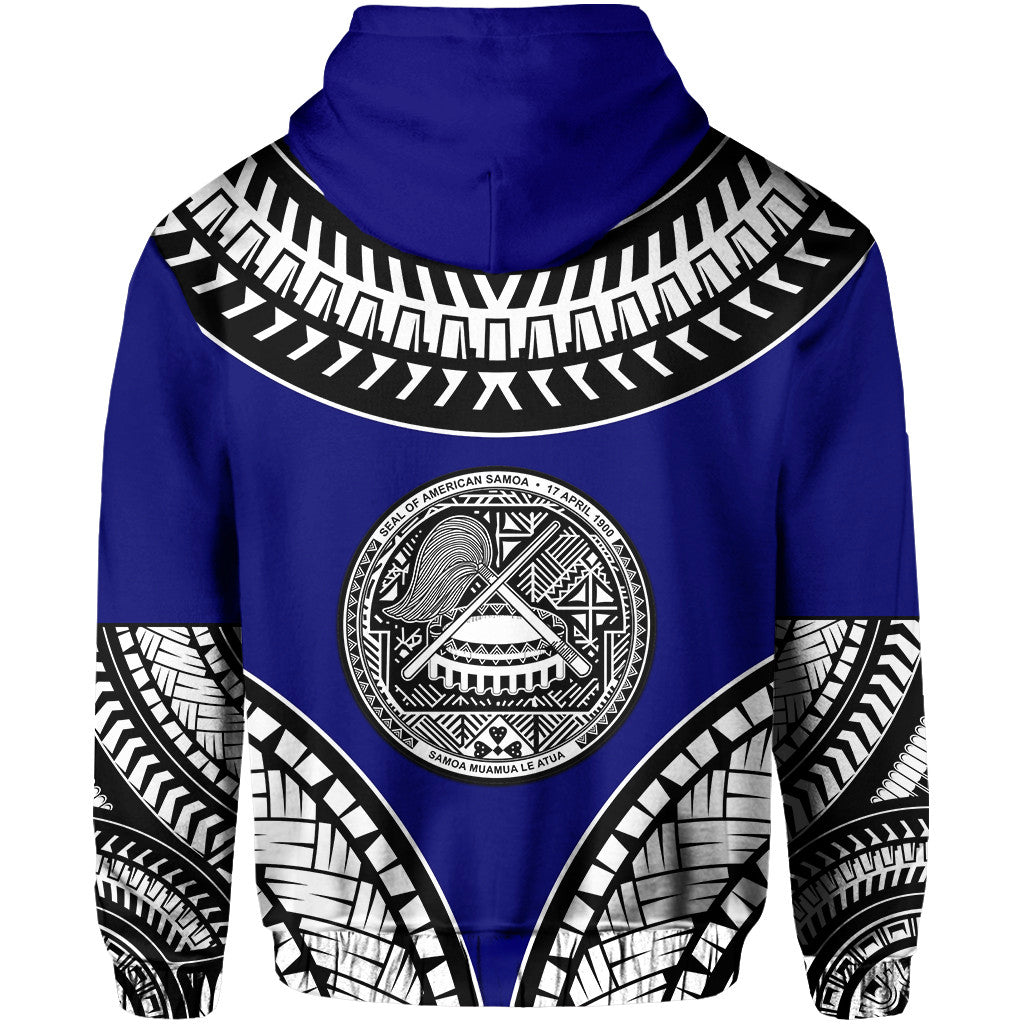 African Hoodie American Samoa Tattoo Chief Hoodie LT10