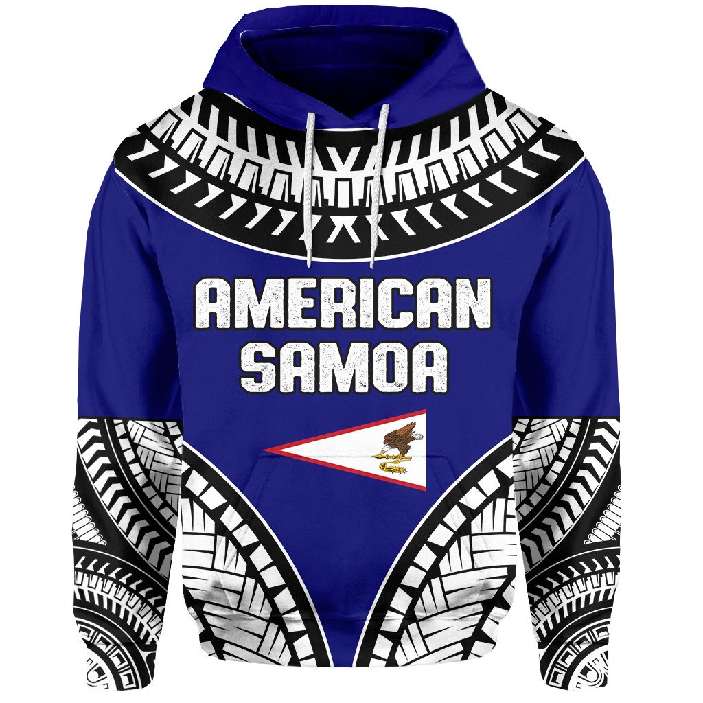 African Hoodie American Samoa Tattoo Chief Hoodie LT10