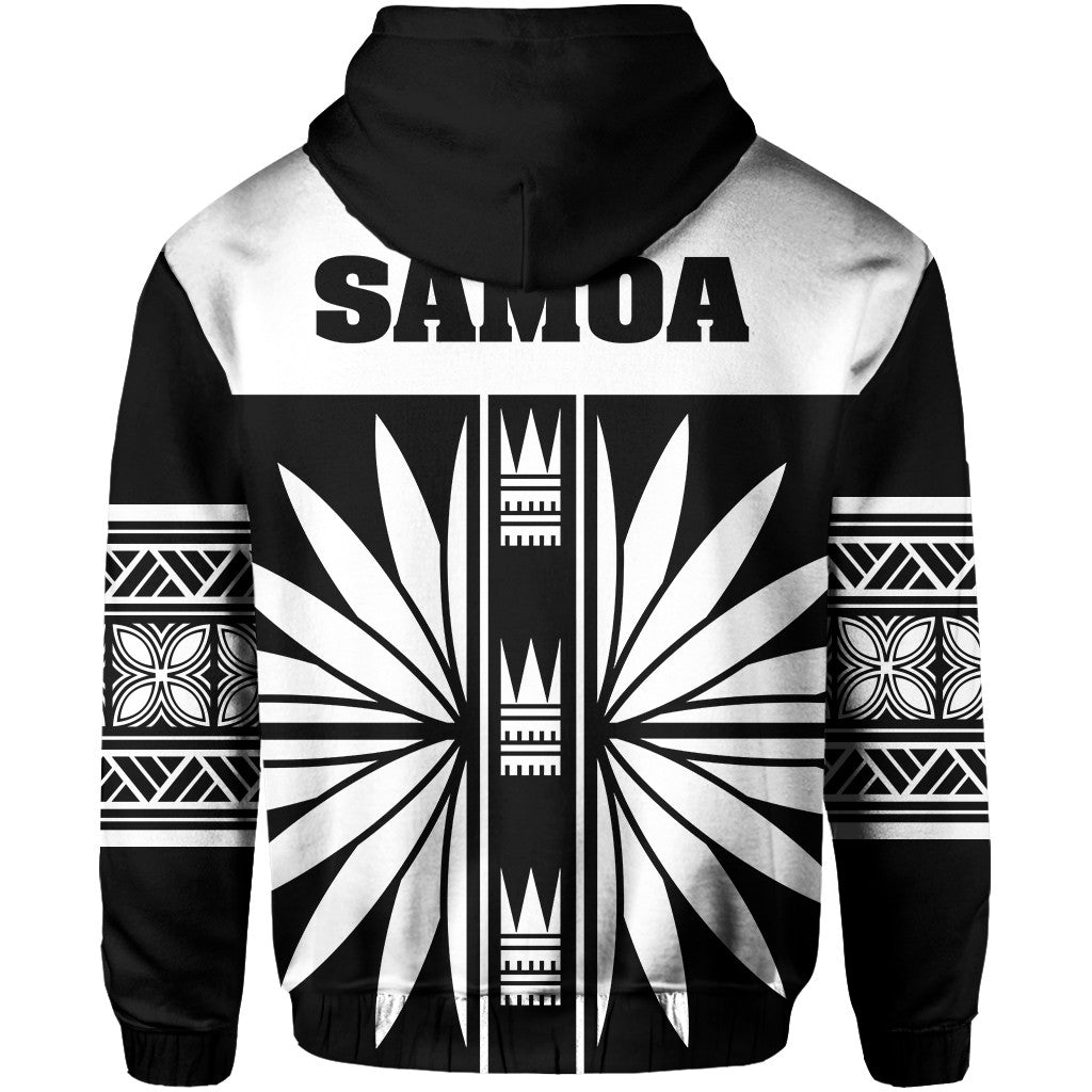 African Hoodie Samoa Black Saturday Hoodie LT10