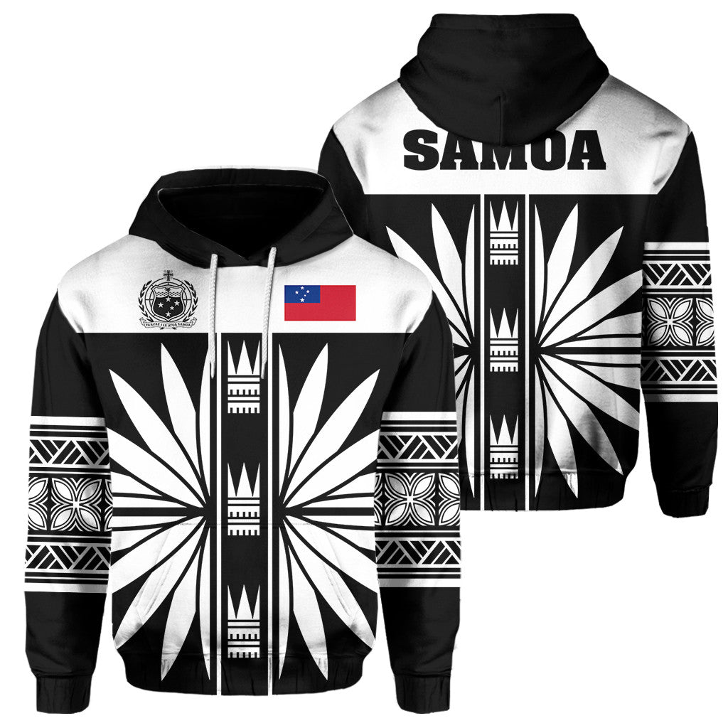 African Hoodie Samoa Black Saturday Hoodie LT10