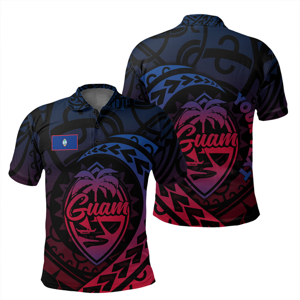 Guam Polo Shirt Rising Style LT10