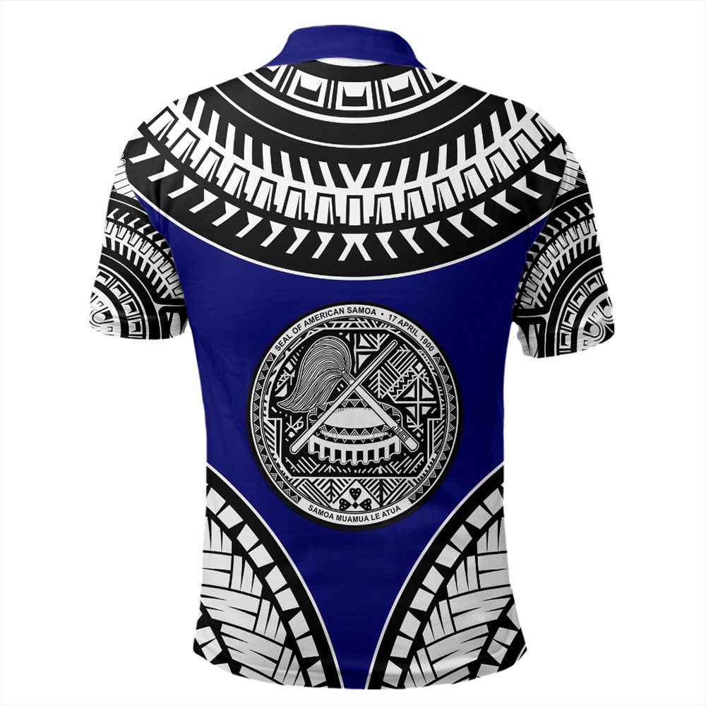 American Samoa Polo Shirt Tattoo Chief LT10