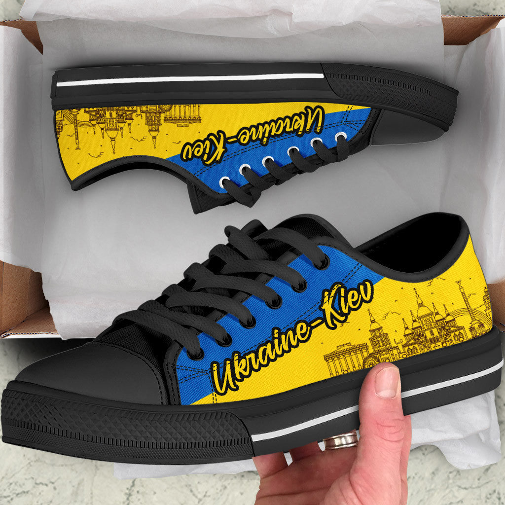 Ukraine Kiev Low Top Shoes RLT7