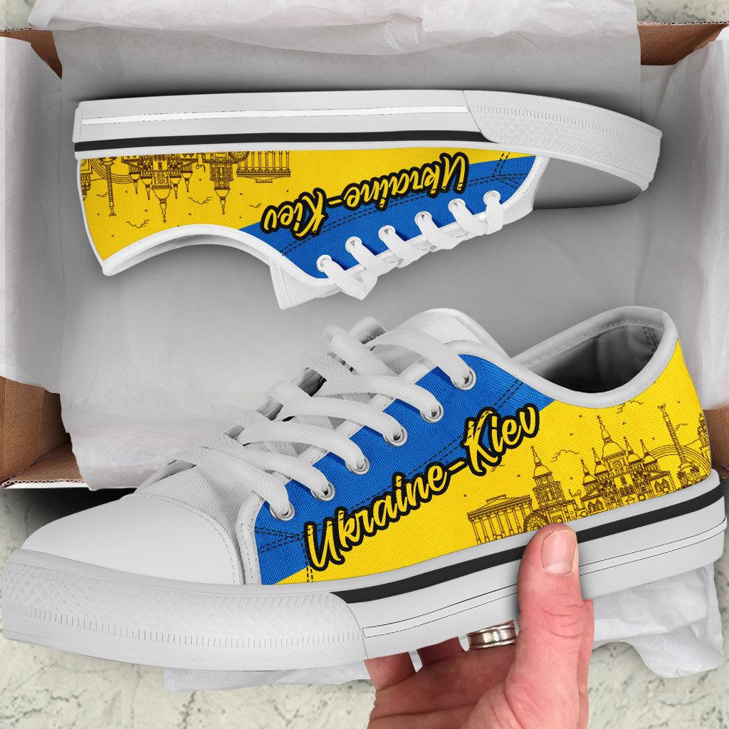 Ukraine Kiev Low Top Shoes RLT7