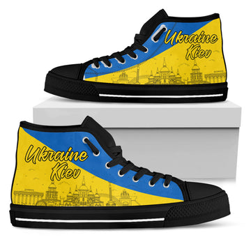 Ukraine Kiev High Top Shoes RLT7
