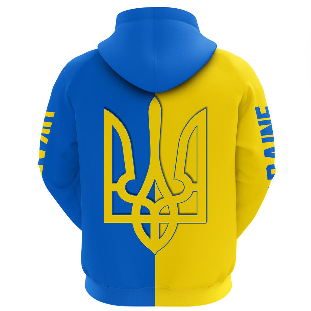Ukraine Football Hoodie RLT7
