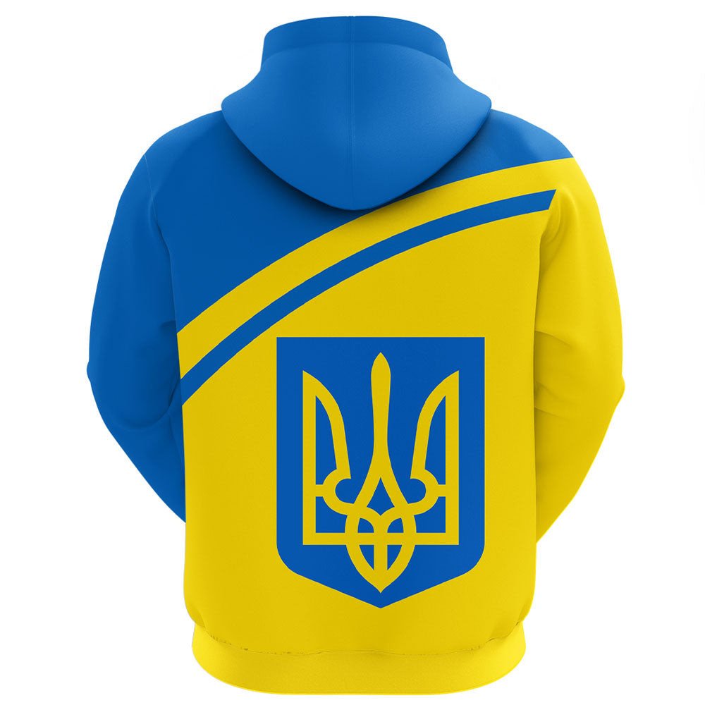 Ukraine Curve Style Hoodie RLT7
