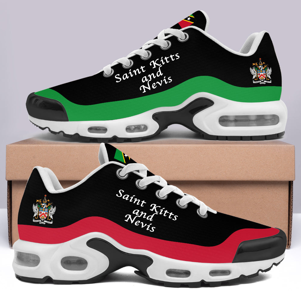 Wonder Print Shop Shoes - Saint Kitts and Nevis Cushion Sports Shoes RLT6
