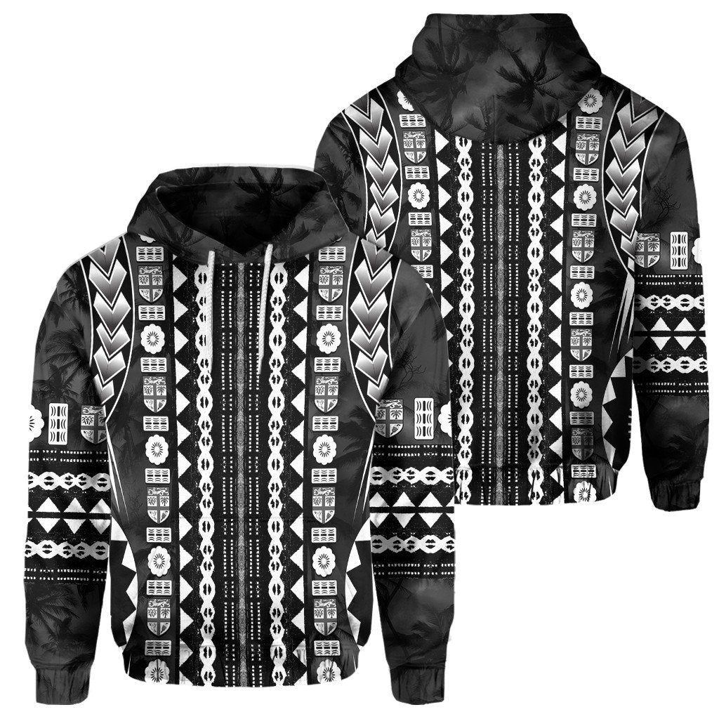Polynesian Hoodie Fiji Masiterpiece Coconut Tree Pullover Hoodie LT10