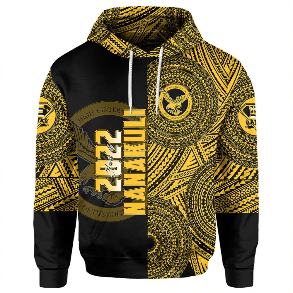 Polynesian Hoodie Custom Hawaii Class Of Nanakuli Hoodie LT10