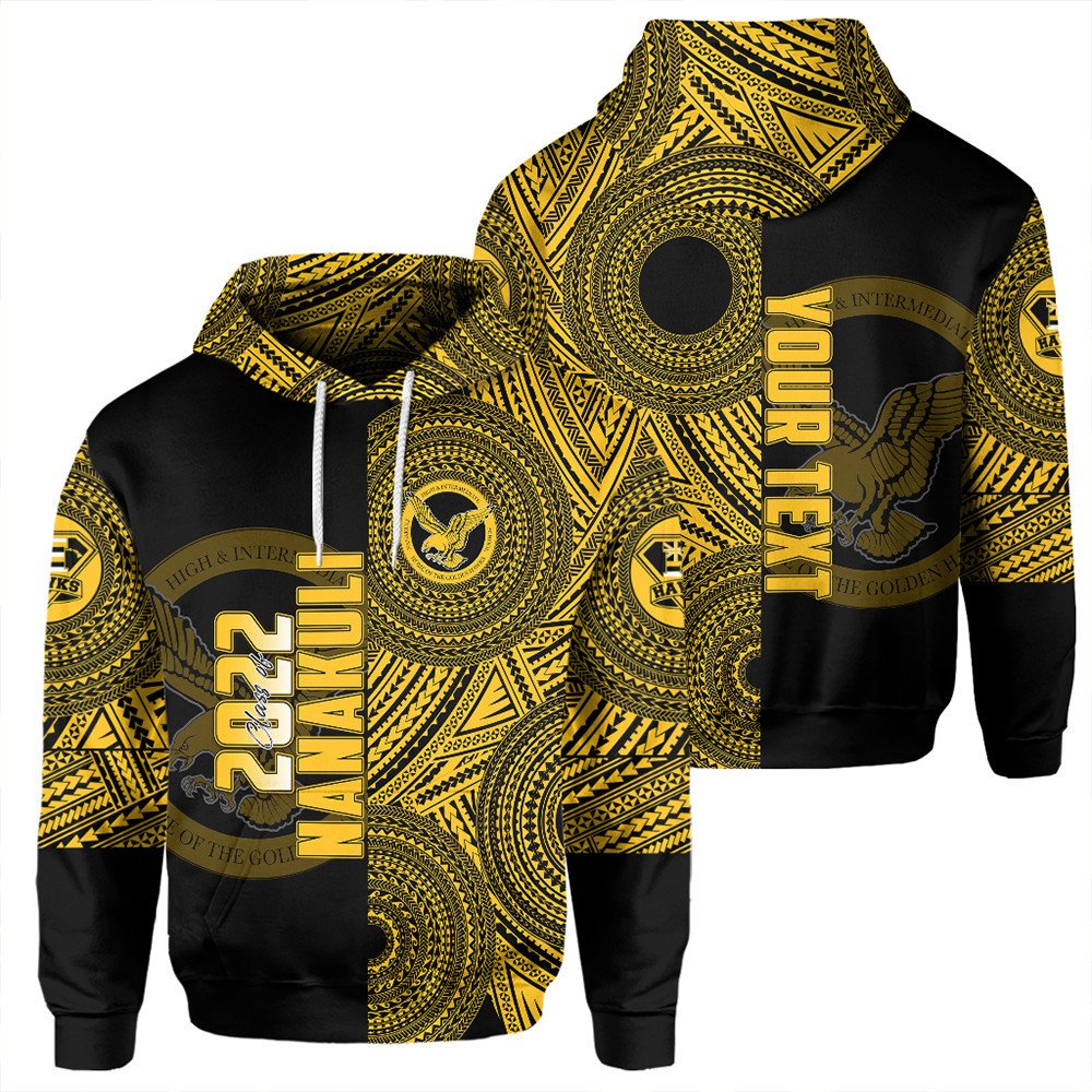 Polynesian Hoodie Custom Hawaii Class Of Nanakuli Hoodie LT10