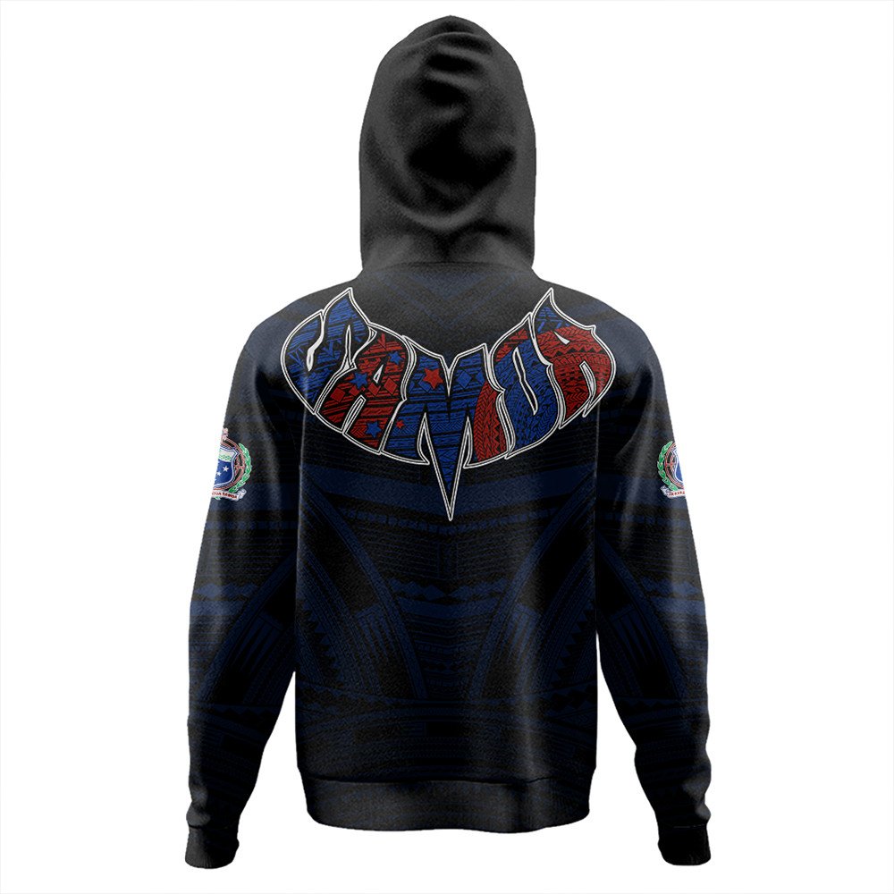 Polynesian Hoodie Samoa Forever Zip Hoodie LT10