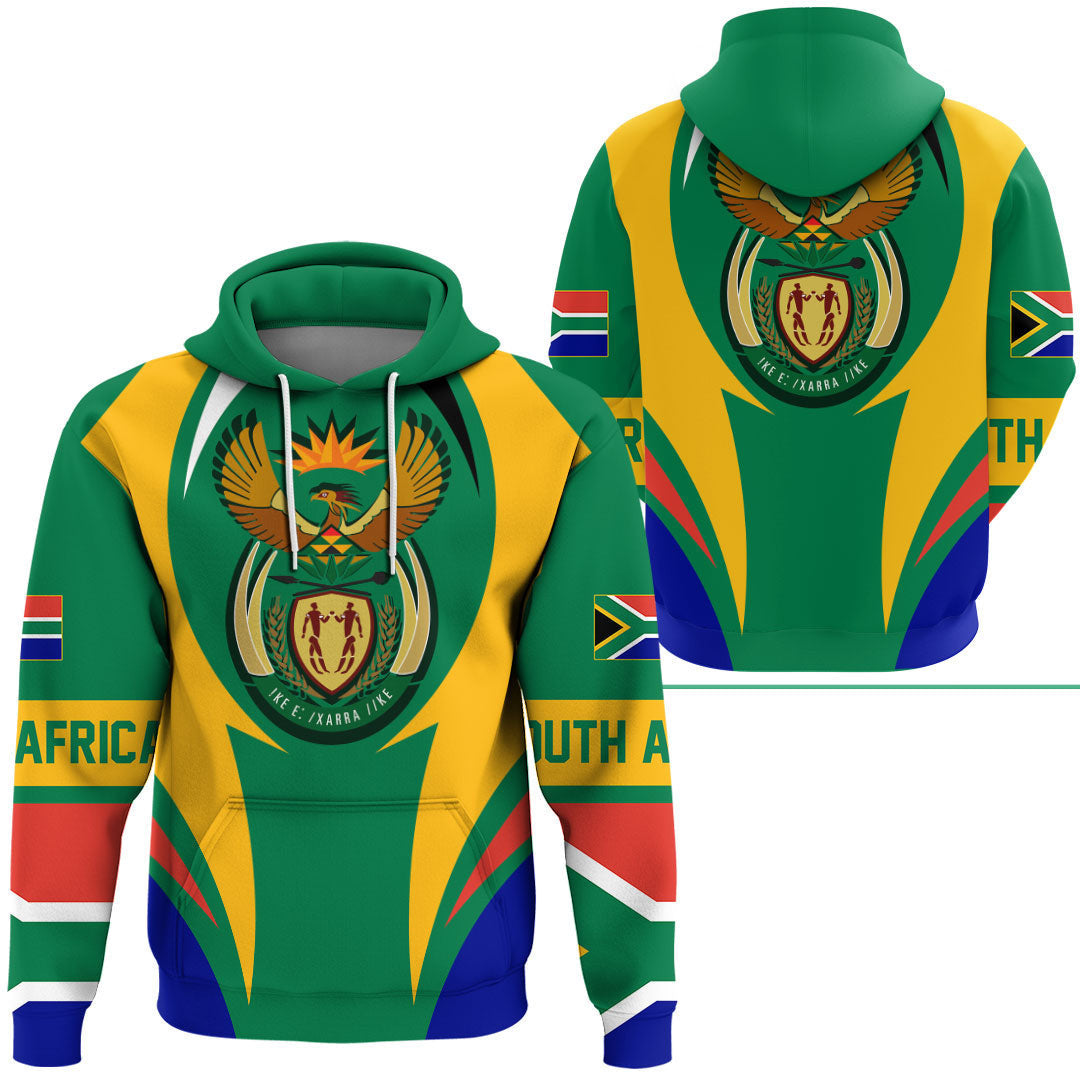 South Africa Hoodie Action Flag RLT7