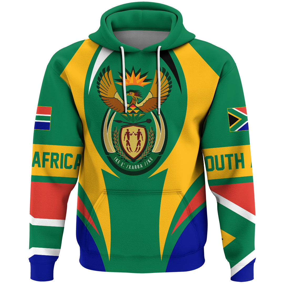 South Africa Hoodie Action Flag RLT7