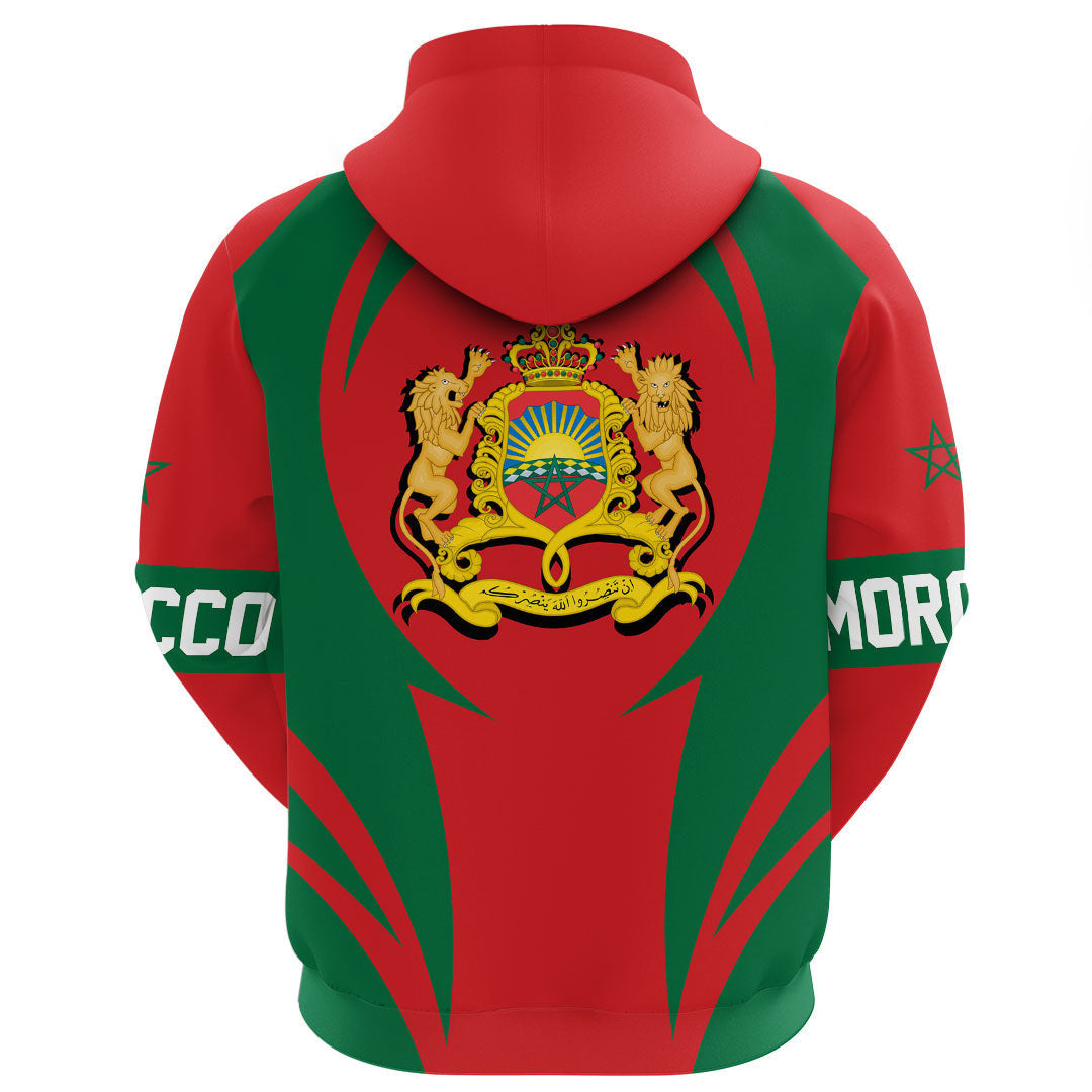 Morocco Hoodie Action Flag RLT7