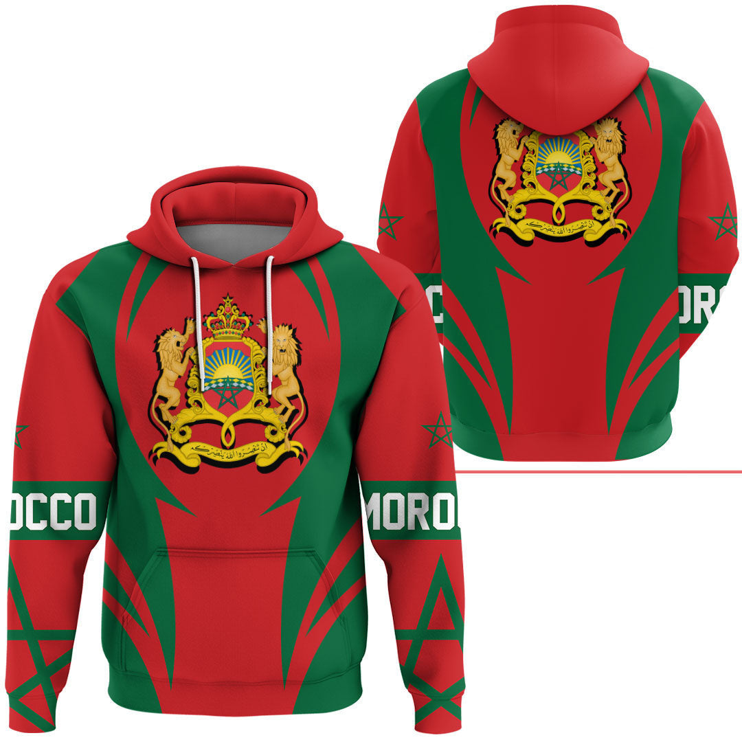 Morocco Hoodie Action Flag RLT7