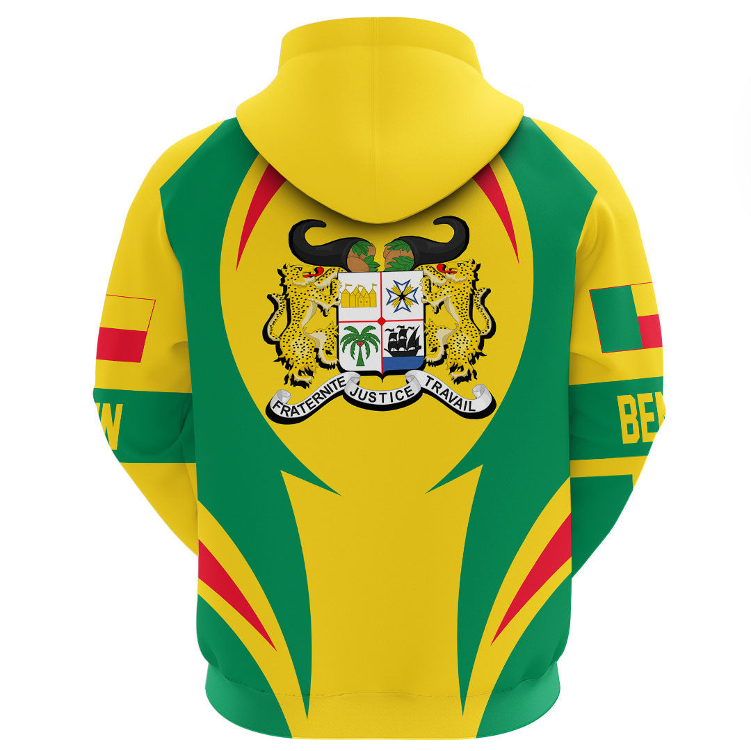 Benin Hoodie Action Flag RLT7