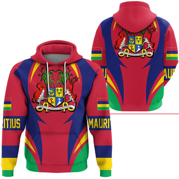 Mauritius Hoodie Action Flag RLT7