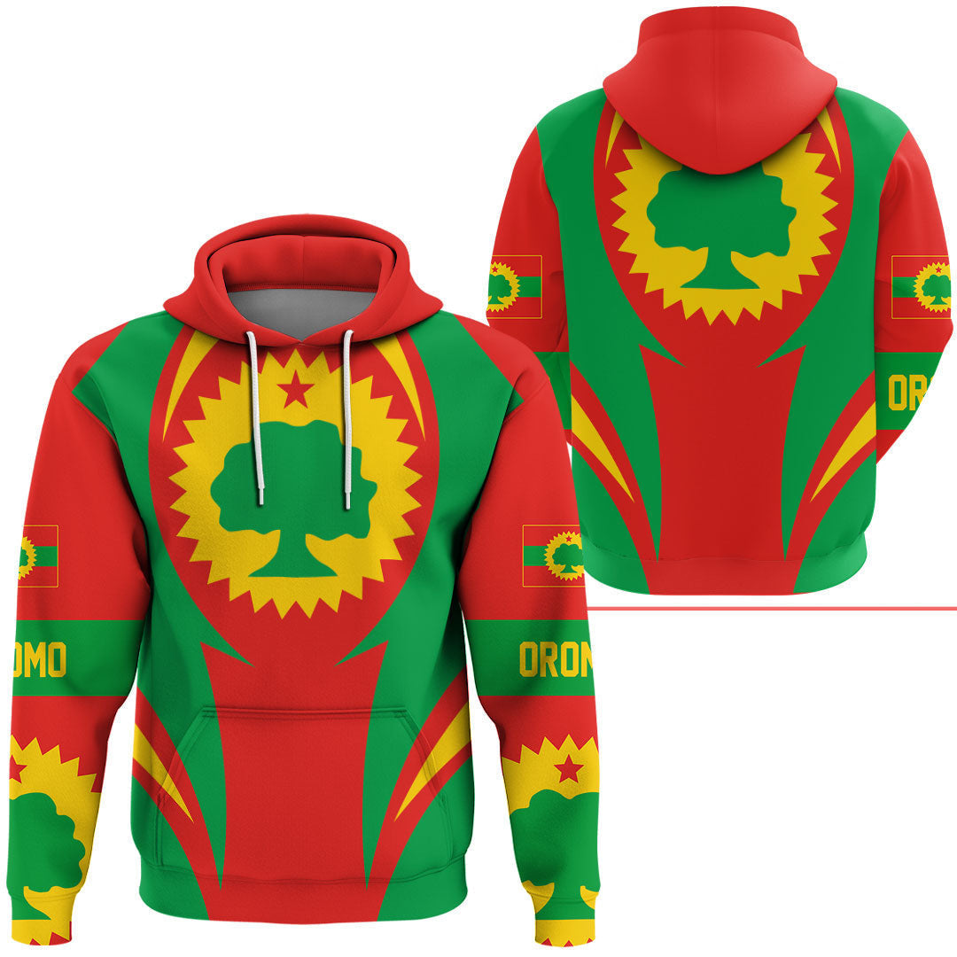 Oromo Hoodie Action Flag RLT7