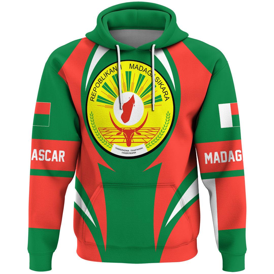 Madagascar Hoodie Action Flag RLT7