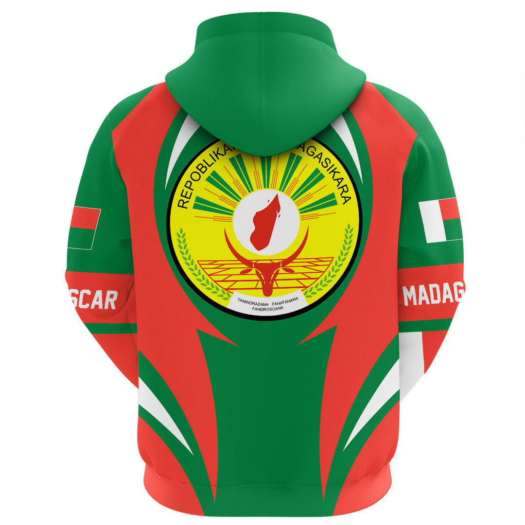 Madagascar Hoodie Action Flag RLT7