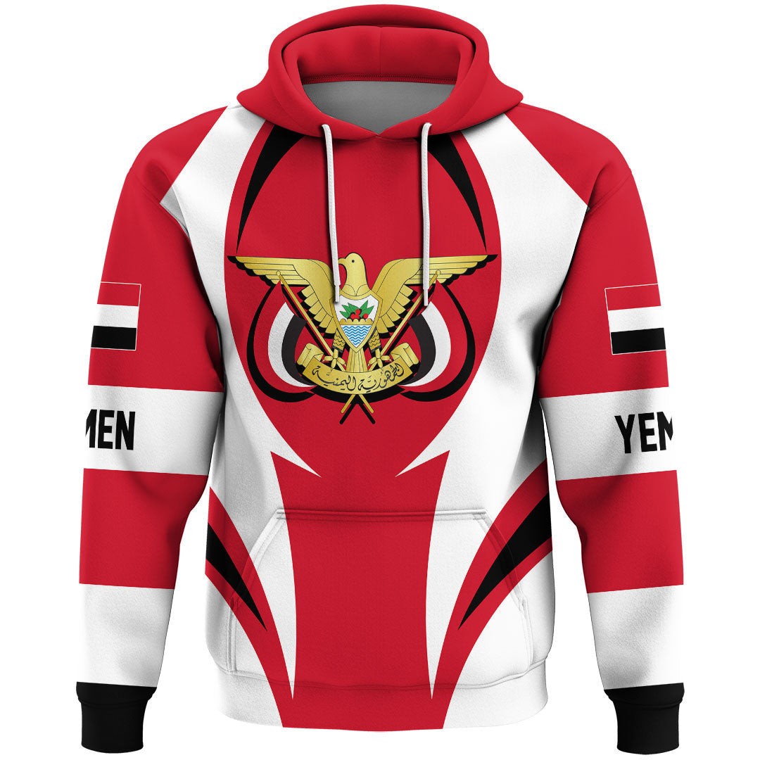 Yemen Hoodie Action Flag RLT7