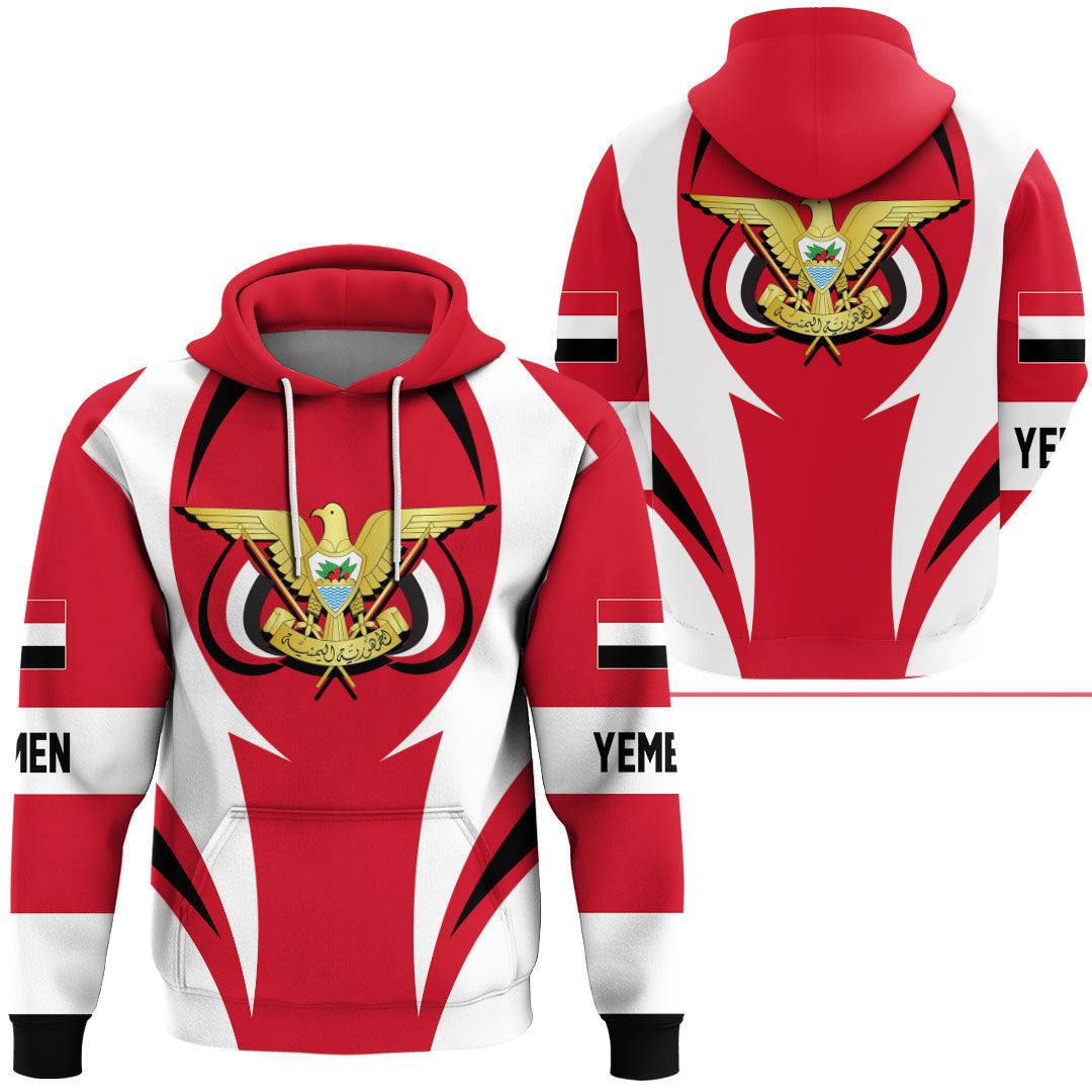 Yemen Hoodie Action Flag RLT7