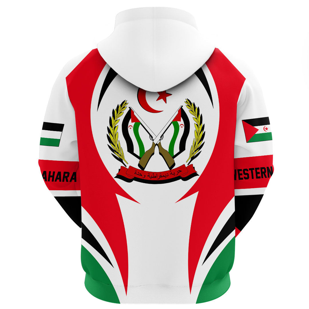 Western Sahara Hoodie Action Flag RLT7
