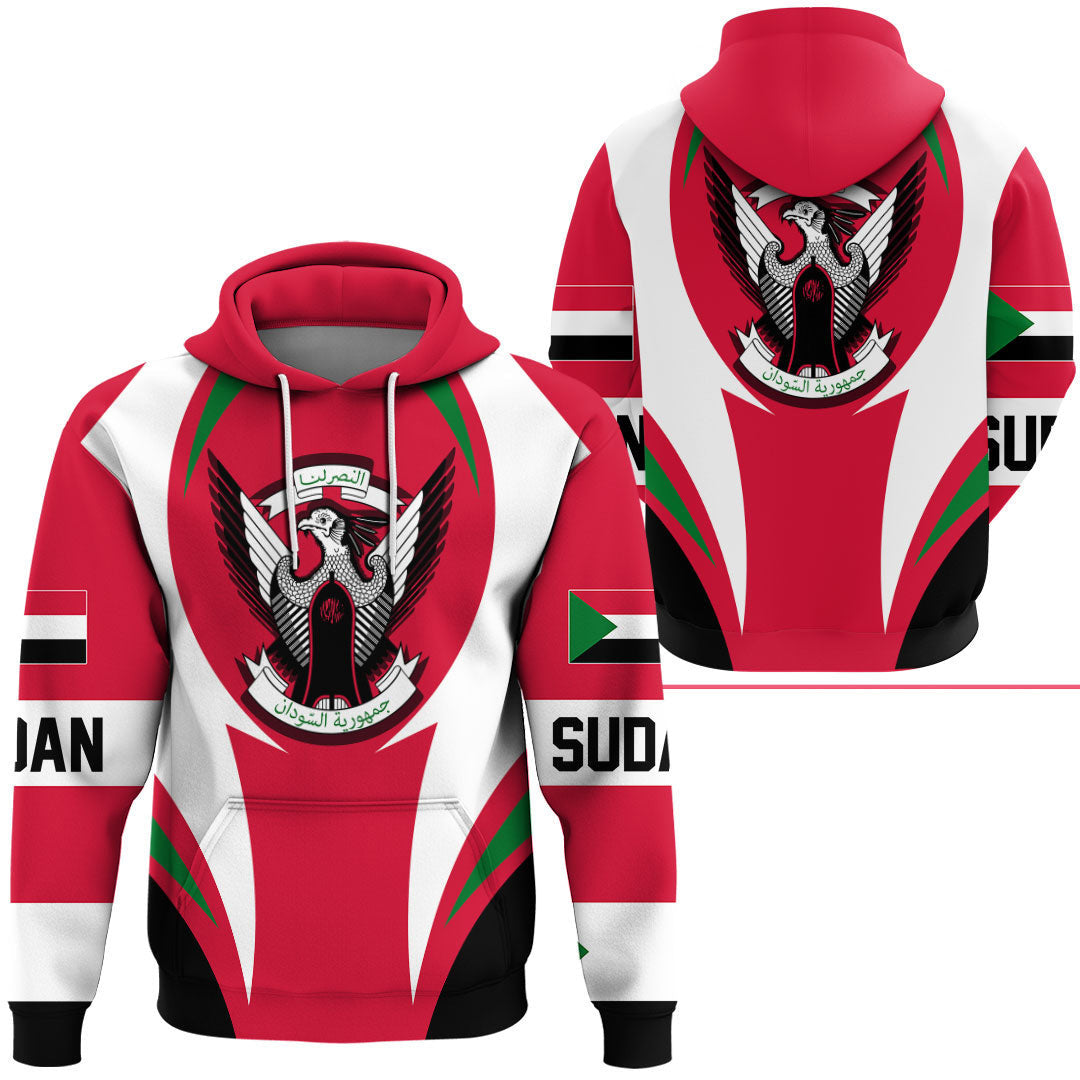 Sudan Hoodie Action Flag RLT7