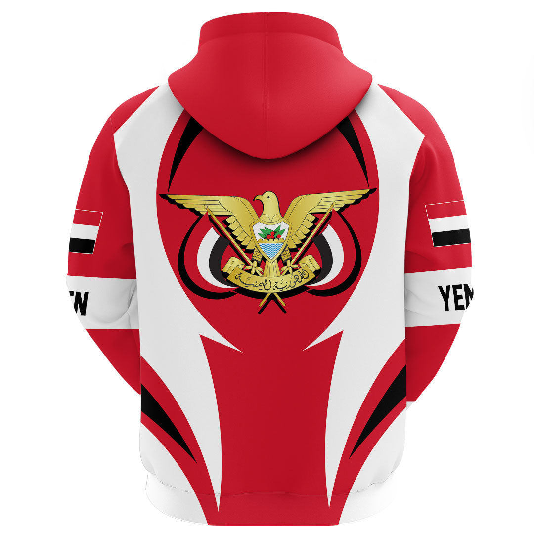 Yemen Hoodie Action Flag RLT7