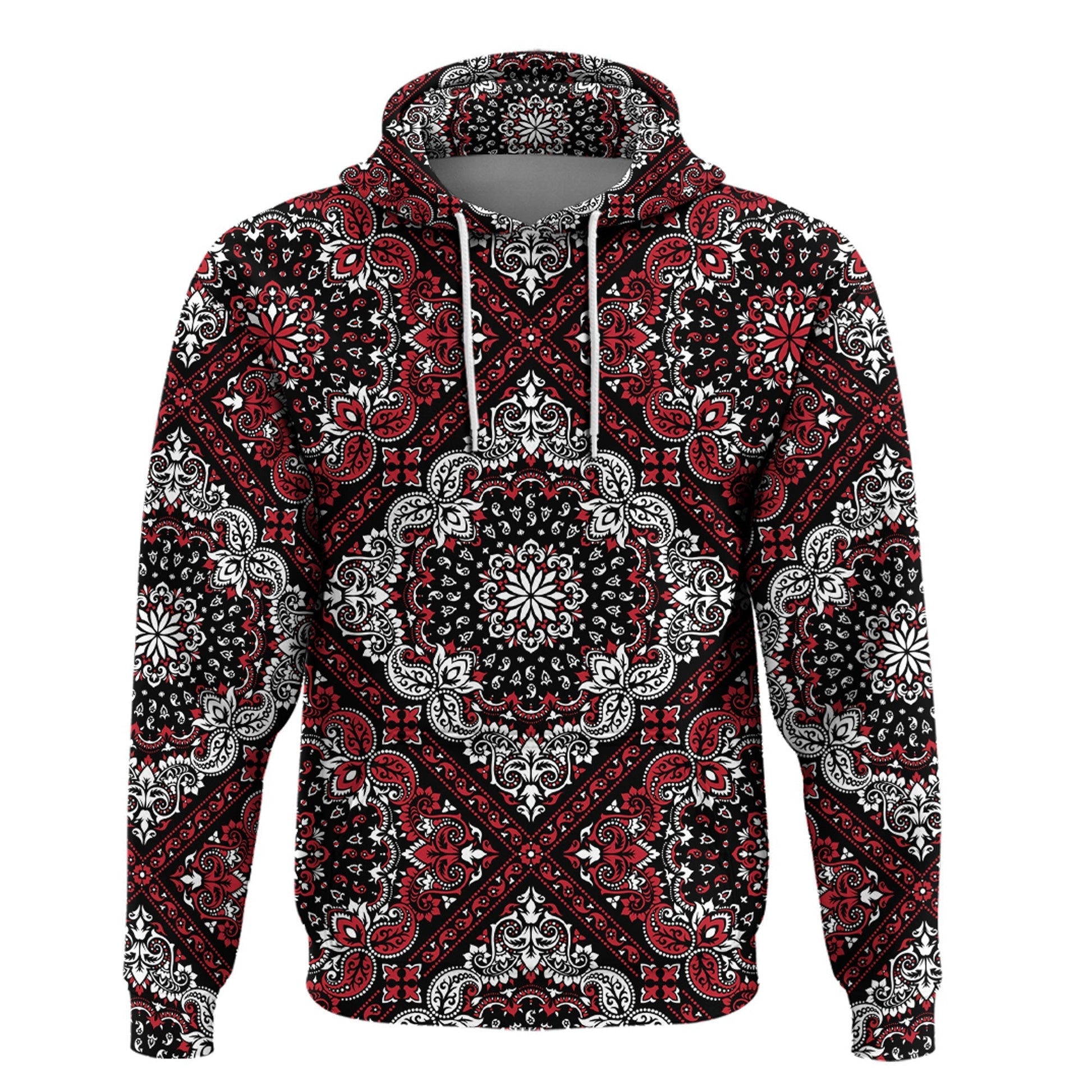 Paisley Bandana Hoodie Pattern Seamless Ver.222 RLT13