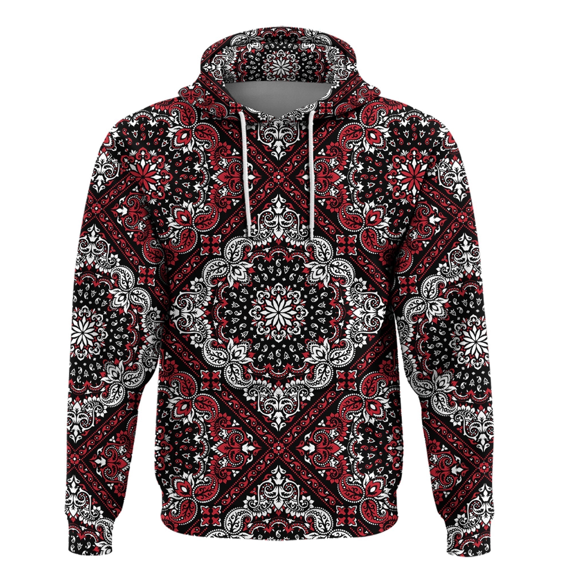 Paisley Bandana Hoodie Pattern Seamless Ver.222 RLT13