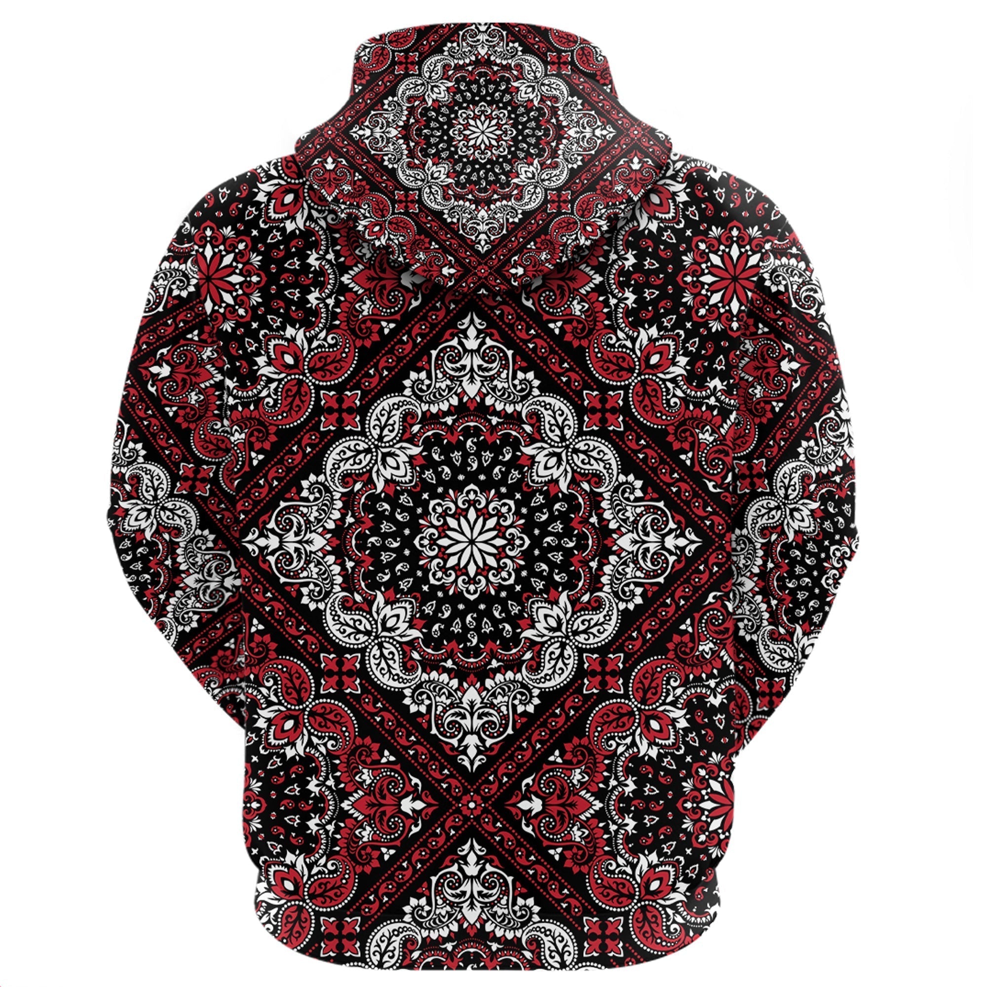 Paisley Bandana Hoodie Pattern Seamless Ver.222 RLT13