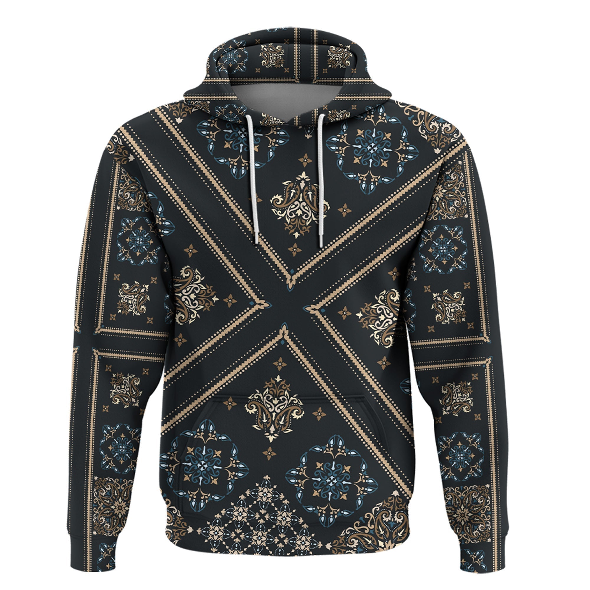 Paisley Bandana Hoodie Pattern Seamless Ver.218 RLT13
