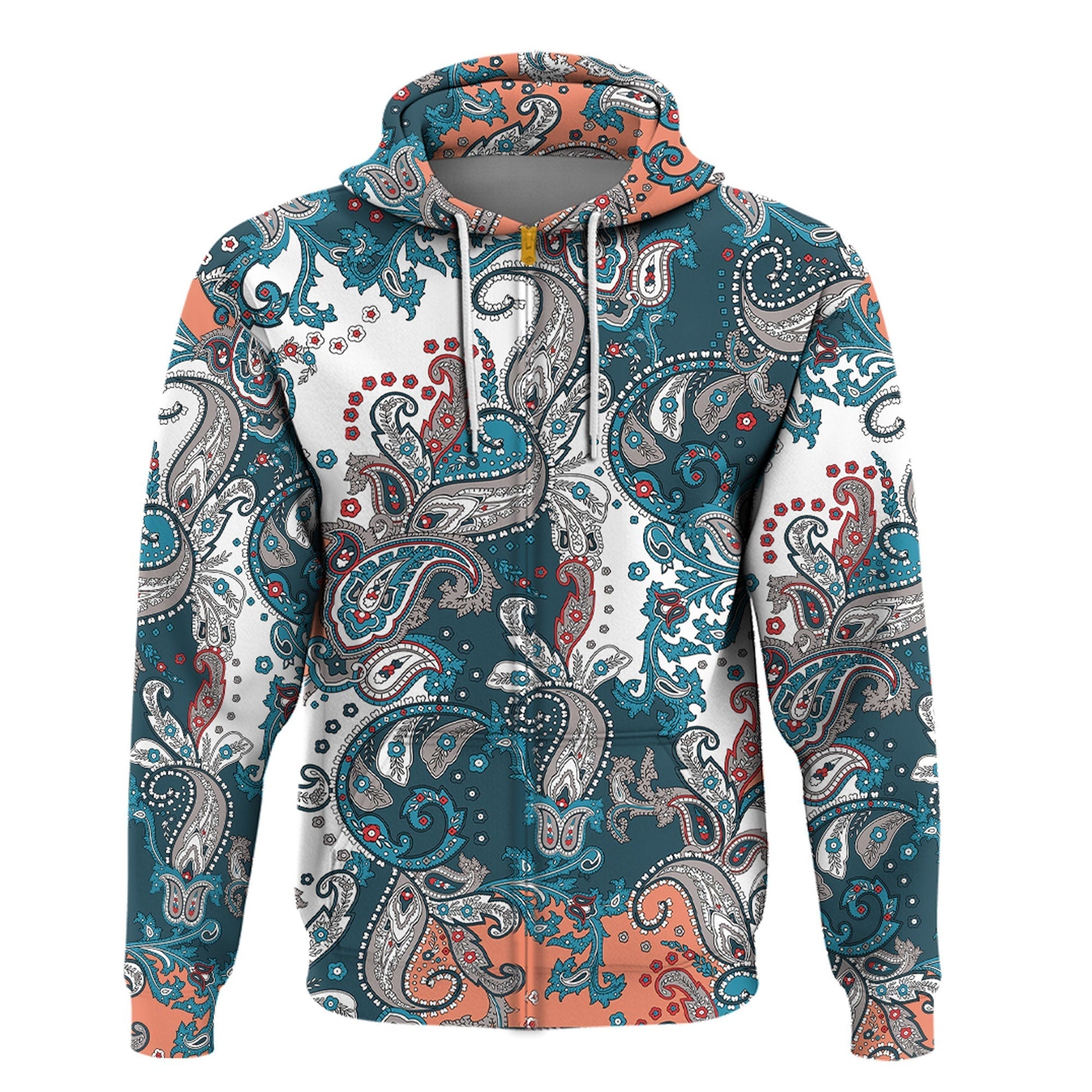 Paisley Bandana Hoodie Pattern Seamless Ver.215 RLT13