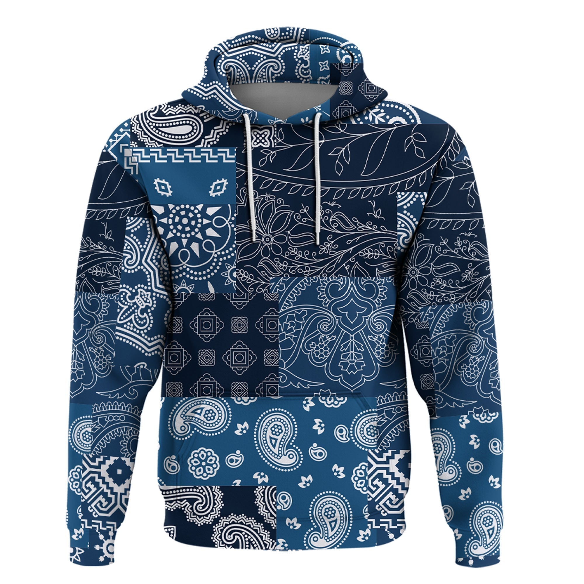 Paisley Bandana Hoodie Pattern Seamless Ver.205 RLT13