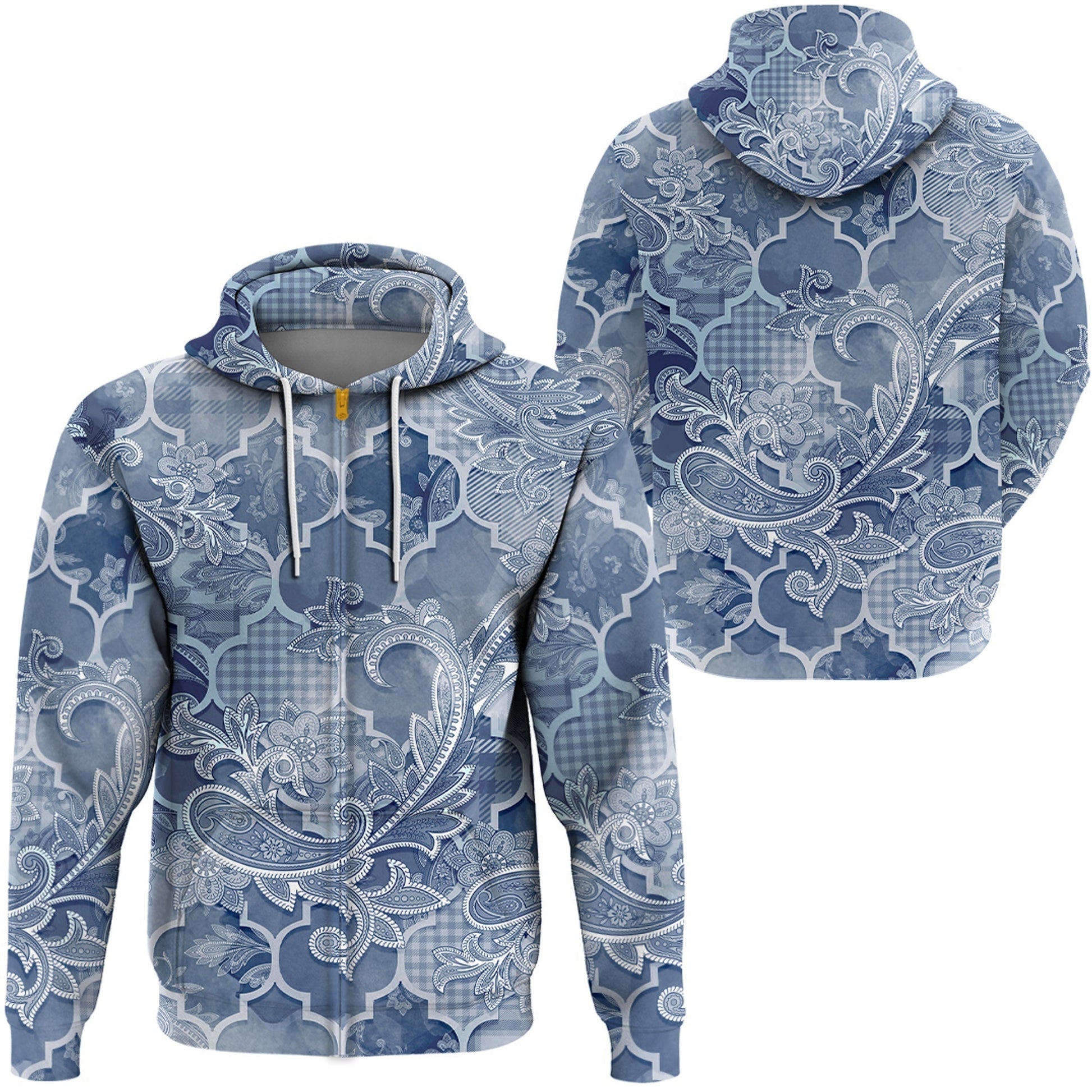 Paisley Bandana Hoodie Pattern Seamless Ver.219 RLT13