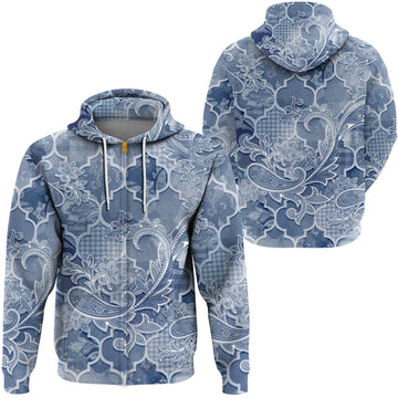 Paisley Bandana Hoodie Pattern Seamless Ver.219 RLT13