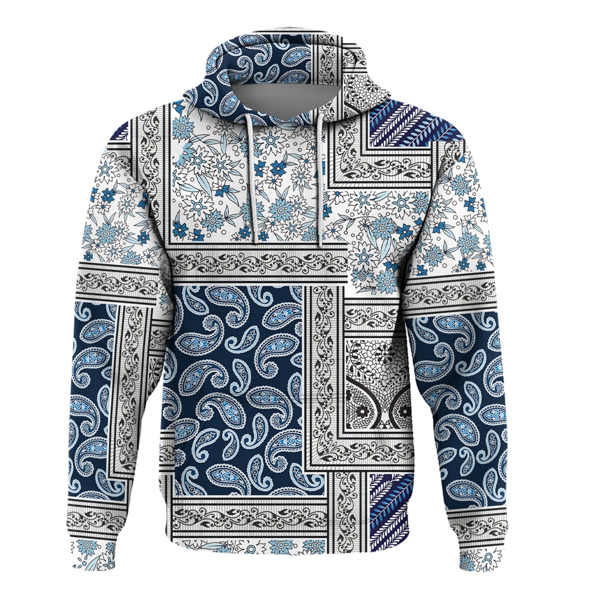 Paisley Bandana Hoodie Pattern Seamless Ver.213 RLT13