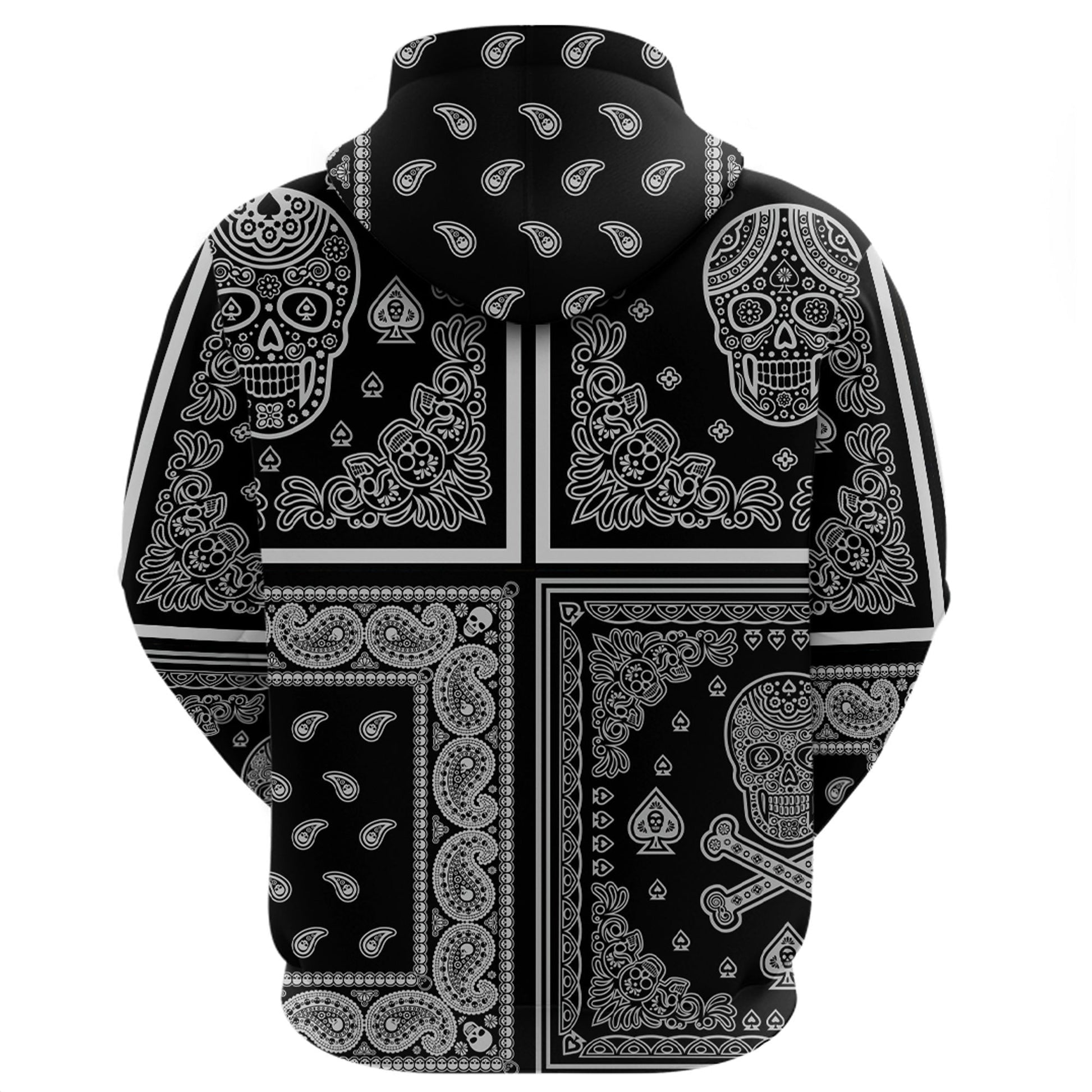 Paisley Bandana Hoodie Pattern Seamless Ver.214 RLT13
