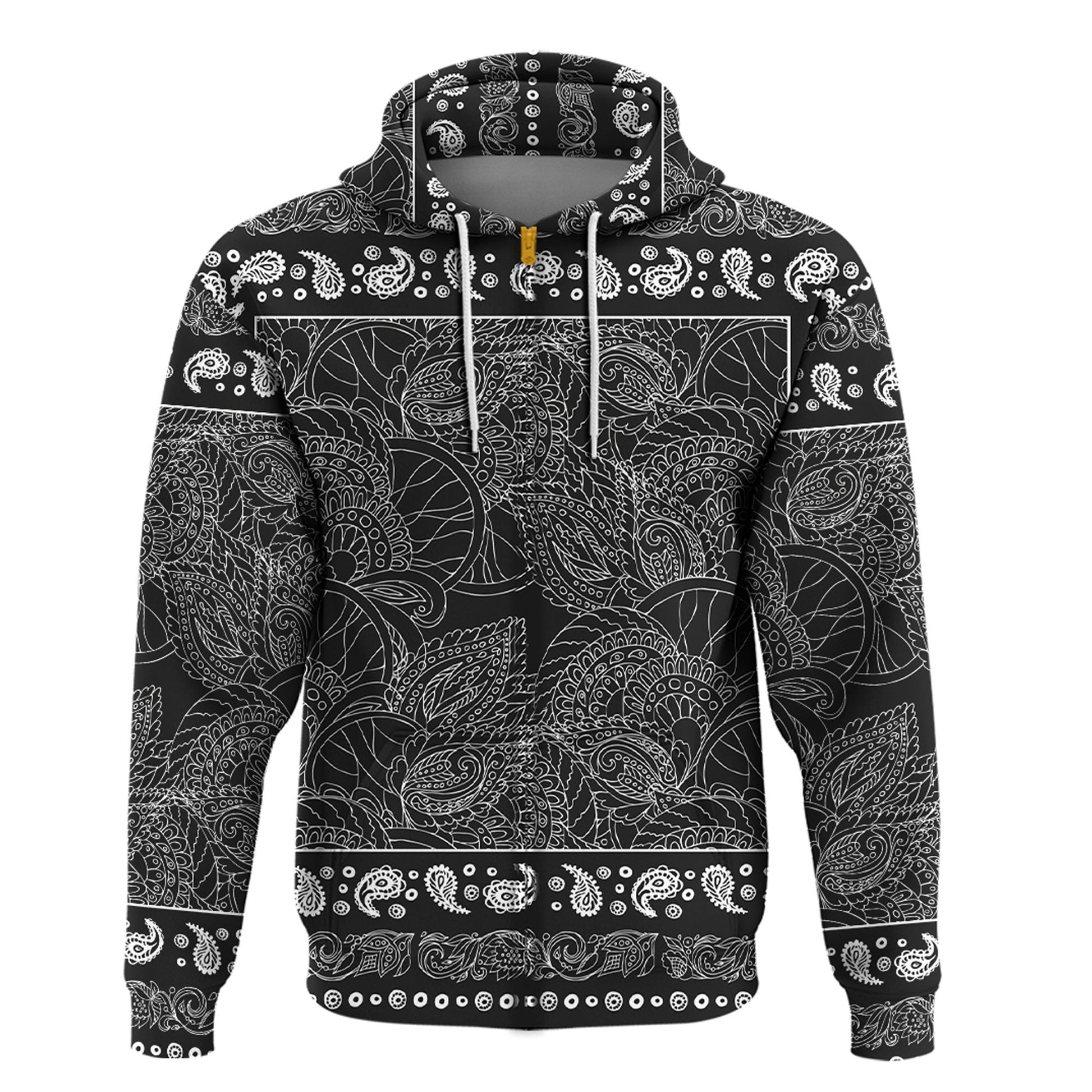 Paisley Bandana Hoodie Pattern Seamless Ver.220 RLT13
